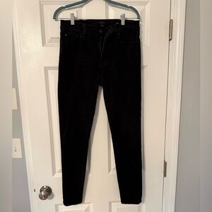 Ann Taylor Factory | Black Dark Wash Denim Skinny Straight Leg Jeans | Size 6